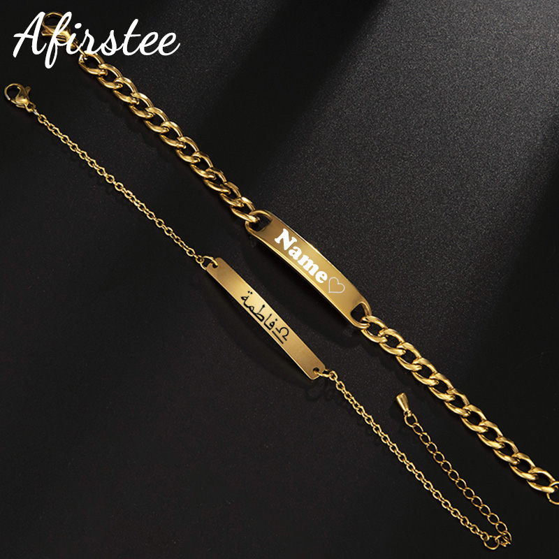 カスタマイズされたステンレス鋼のブレスレット,刻印された名前 - Coordinates Bracelet のレビューと価格