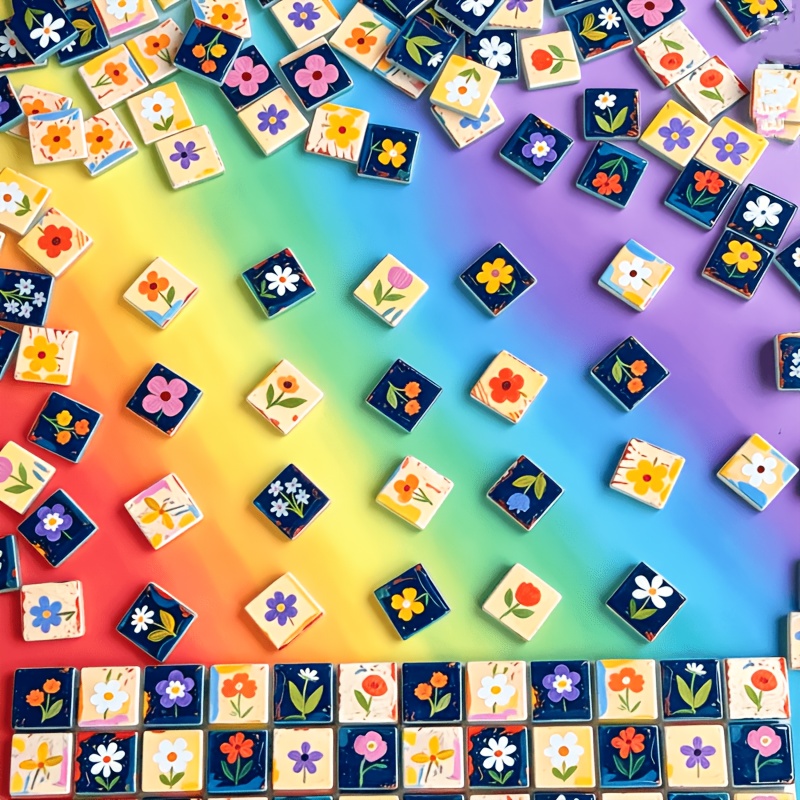 100グラムまたは200グラムの、癒やし効果のあるモザイク素 - Photo Mosaic Print のレビューと価格
